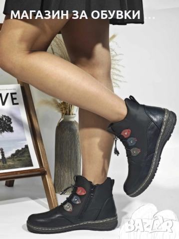 ДАМСКИ БОТИ - код: Б8716, снимка 5 - Дамски боти - 52165538