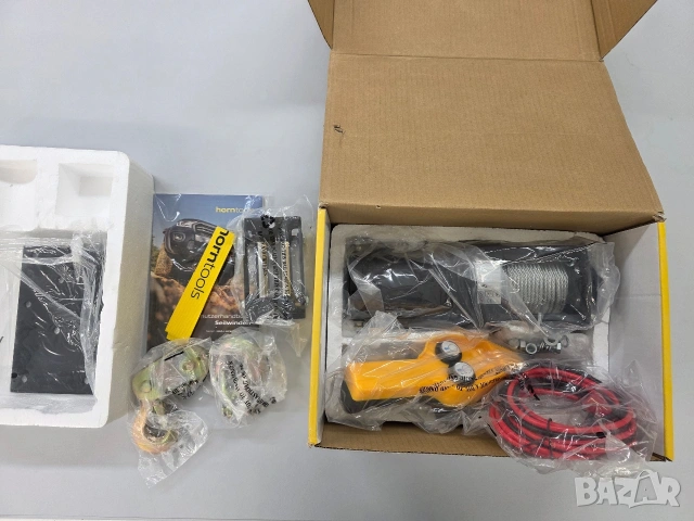 Електрическа лебедка horntools Beta 12V, 900 кг, дистанционно, стоманено въже, снимка 10 - Аксесоари и консумативи - 53295300