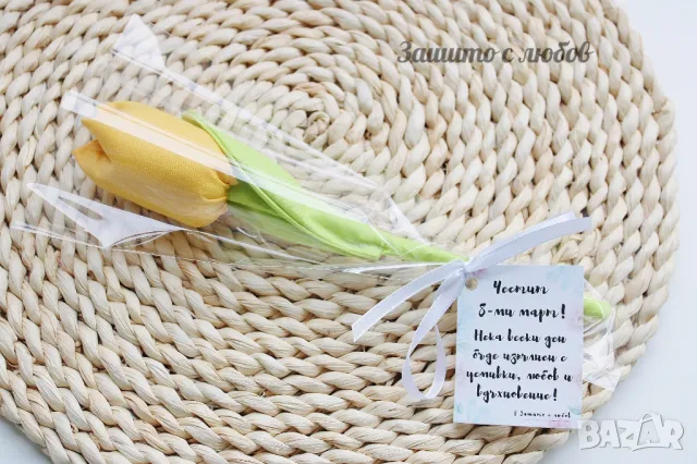 Лале, Лалета, Цветя, Изкуствено цвете, Декорация, Осми март, снимка 3 - Изкуствени цветя - 48968870