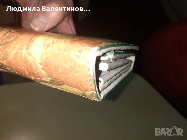 Портфейл/портомне естествена кожа , снимка 3 - Портфейли, портмонета - 53257938