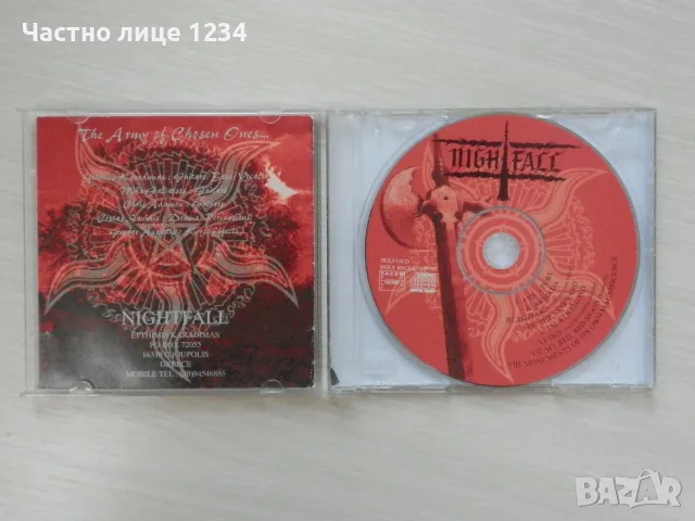 Nightfall - Greek Melodic Black/Death/Doom Metal, Gothic Metal, снимка 5 - CD дискове - 56295094