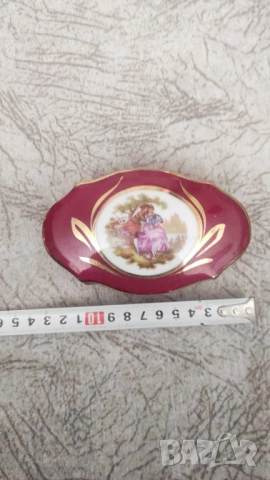 порцеланова кутийка Lemoges, снимка 3 - Антикварни и старинни предмети - 44600400