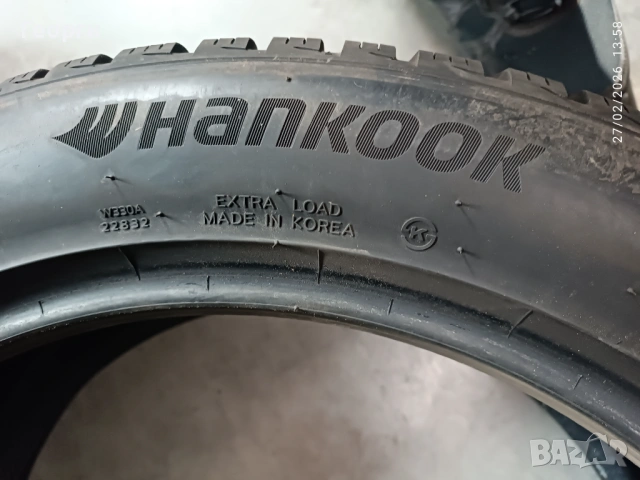 2бр.зимни гуми 235/50/19 Hankook, снимка 6 - Гуми и джанти - 53672570