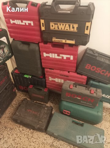 Хилти,бош , хитачи, спарки - куфари за инструменти, снимка 2 - Бормашини - 28247863