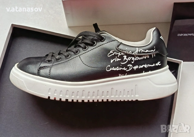 Emporio Armani , снимка 4 - Маратонки - 53707707