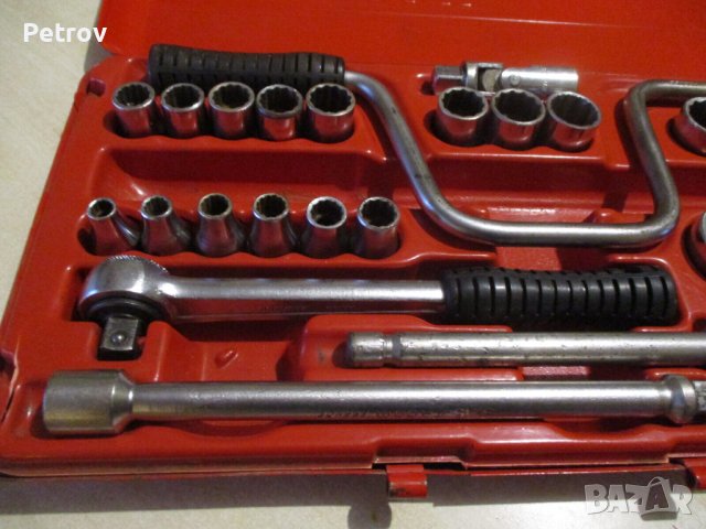 FACOM - MADE IN FRANCE - ORIGINAL FACOM - 1/2" ПРОФЕСИОНАЛНА ВИСОКОКАЧЕСТВЕННА Гедориа,вложки 8-34mm, снимка 3 - Гедорета - 44280297