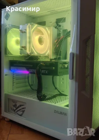 Геймърски компютър Ryzen 5600x, GeForce RTX 3060ti,32gb ddr4,960gb ssd, снимка 4 - Геймърски - 53140718