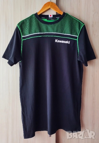 Kawasaki Motor Racing - мъжка тениска, снимка 3 - Тениски - 51895478