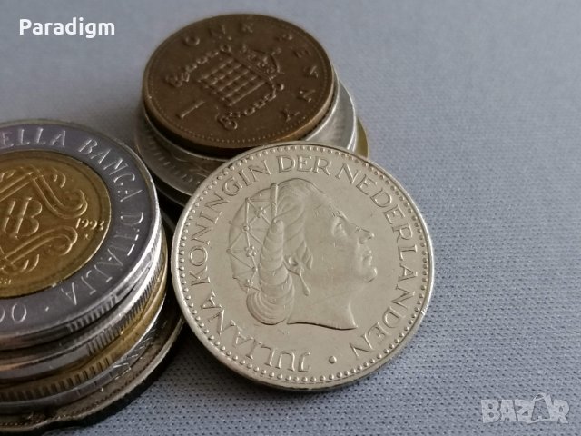 Монета - Нидерландия - 1 гулден | 1968г., снимка 2 - Нумизматика и бонистика - 35929050