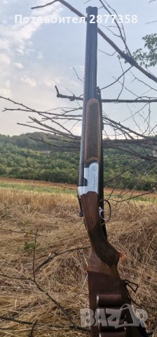 Италианска ловна пушка Берета S55 Patent 12 кал. КАПАРИРАНА!! , снимка 5 - Ловно оръжие - 41954374