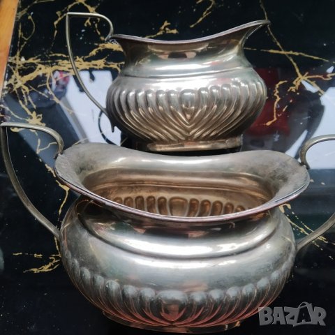 каничка за мляко и захарница-комплект, снимка 5 - Други ценни предмети - 39467643