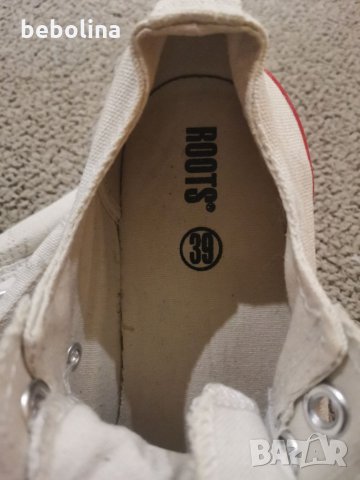 Бели Кецове без връзки, снимка 2 - Кецове - 34754294