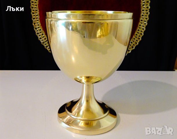 Месингов бокал 500 мл. , снимка 6 - Антикварни и старинни предмети - 41613710