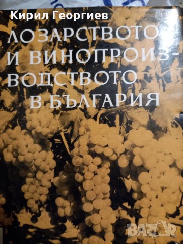 Лозарство и  винопроизводство  в България , снимка 1 - Специализирана литература - 35916221