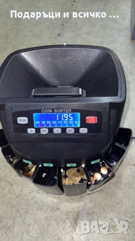 Броячна машина за монети - точно сортиране по номинал, снимка 3 - Друга електроника - 52951721