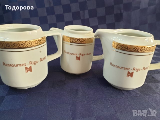 Порцеланов сет от  латиери-китка-Нови Пазар, снимка 2 - Сервизи - 41600285