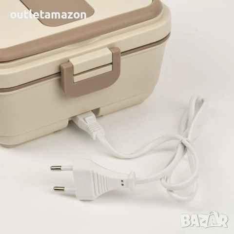 Електрическа затопляща кутия за храна Girmi SC03, 50-60W, 1л, 230V, дръжка за носене,, снимка 3 - Кутии за храна - 53346305