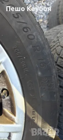 Оригинални Ал.Джанти с гуми Мерцедес 16цола, снимка 3 - Гуми и джанти - 49576059