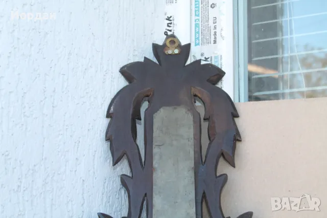 Барометър с термометър , снимка 11 - Антикварни и старинни предмети - 50099162