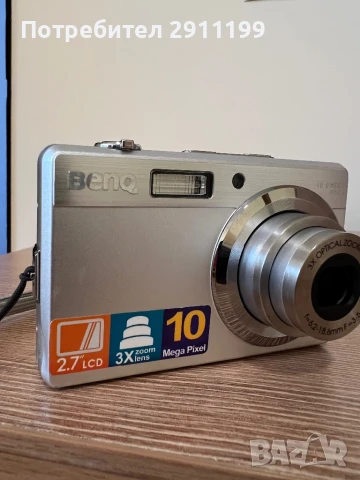 Фотоапарат Benq 10Mp, снимка 2 - Фотоапарати - 51136381