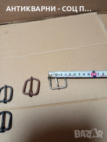 Стари Ръчно Изработени Тока Катарами За Колани 40бр. Номер 592., снимка 11 - Антикварни и старинни предмети - 53205585