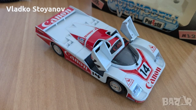 Porsche 956 на Polistil 1:25, снимка 3 - Колекции - 53628413