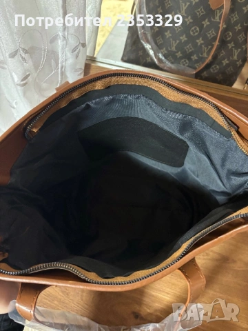 Дамска чанта Louis Vuitton Neverfull, снимка 5 - Чанти - 53488437