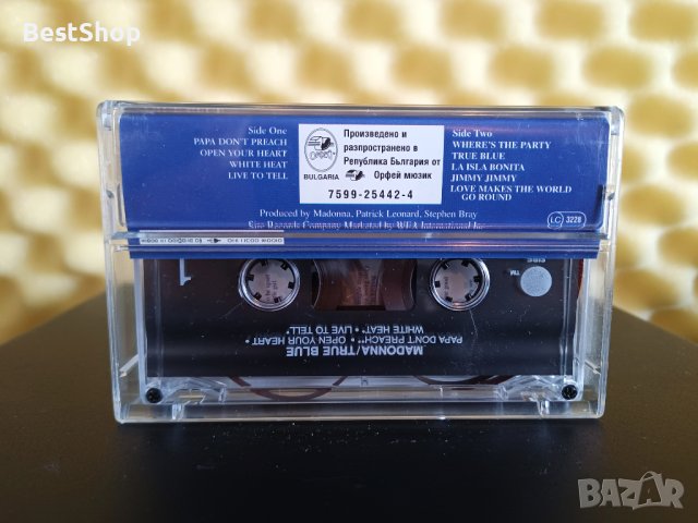 Madonna - True blue, снимка 2 - Аудио касети - 40707847