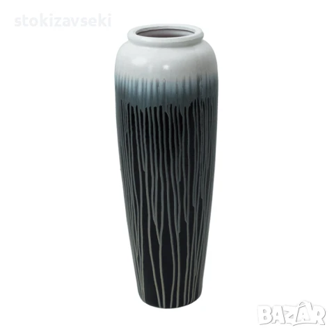 Ваза с преливащи се цветове, 60см