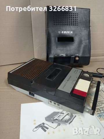 касетофон репортерски ORION , снимка 2 - Радиокасетофони, транзистори - 42220124
