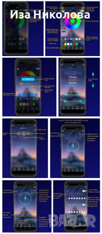 Лед светлина 3м с дистанционно, снимка 6 - Лед осветление - 39061948