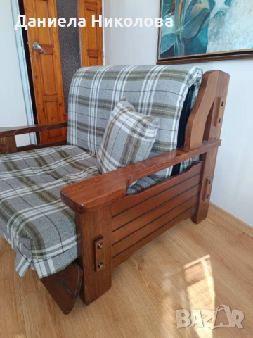 Италиански азтегателен фотьойл "GM"., снимка 3 - Дивани и мека мебел - 53829936