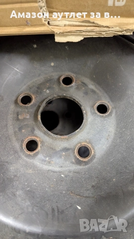 Железни джанти с гуми , снимка 8 - Гуми и джанти - 52641813