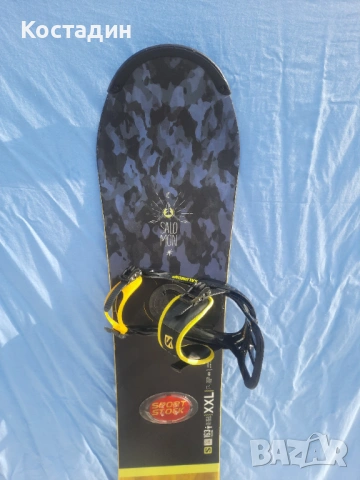 Сноуборд SALOMON SUPER 8 unite 163см. с автомати, снимка 2 - Зимни спортове - 53791026