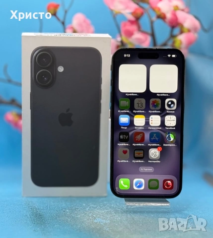 Apple iPhone 16, 128GB, 5G, Black  , снимка 6 - Apple iPhone - 53830789