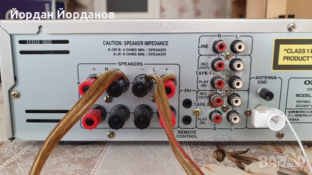 ONKYO CR-70R - CD ПЛЕЪР, ТУНЕР И УСИЛВАТЕЛ В ЕДНО.ПЕРФЕКТНА КОМБИНАЦИЯ, снимка 7 - Ресийвъри, усилватели, смесителни пултове - 40308384
