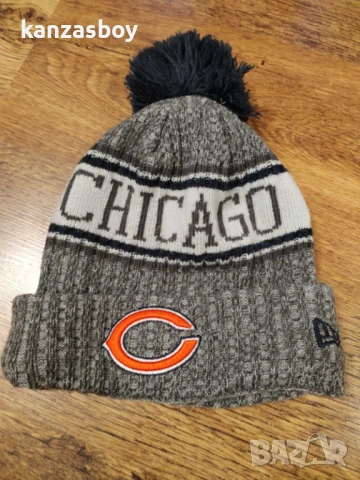 new era chicago bears nfl - фенска зимна шапка КАТО НОВА, снимка 2 - Шапки - 53077434
