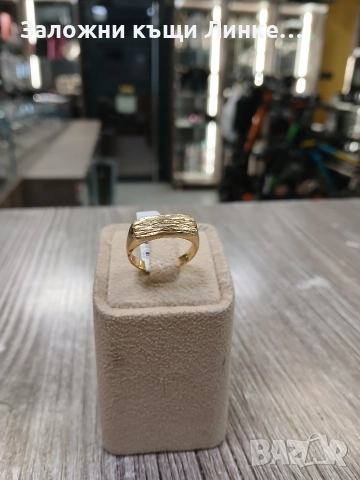 Нов Златен Пръстен 4.12гр, снимка 2 - Пръстени - 52710232