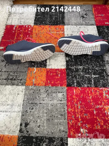 Продавам дамски маратонки розово и синьо - Skechers, снимка 4 - Маратонки - 55972546