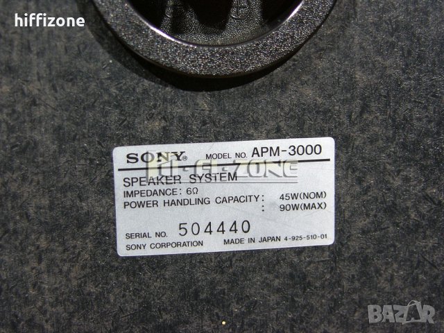 ТОНКОЛОНИ  Sony apm-3000 , снимка 12 - Тонколони - 40345998