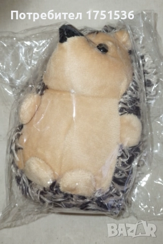 Плюшено таралежче и платнена чанта , снимка 3 - Плюшени играчки - 52057415