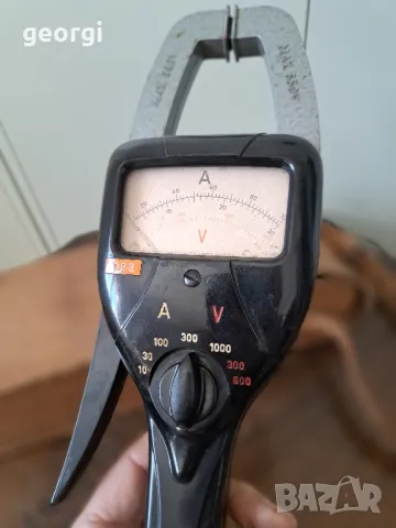 стар чешки бакелитов уред ампермер, снимка 5 - Антикварни и старинни предмети - 48958874