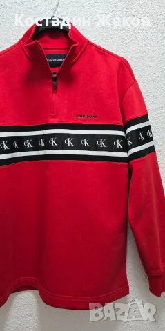 Нов. Мъжки оригинален суитшърт. Calvin Klein JEANS , снимка 15 - Суичъри - 55892440