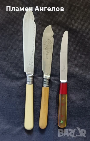 Стари, антикварни ножове, ножчета 3броя.