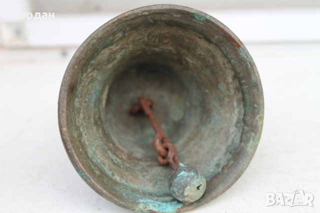 Стара месингова камбана със сребро , снимка 7 - Колекции - 40979855