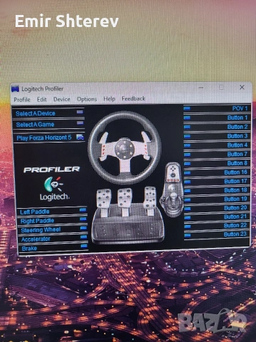 Logitec g27, снимка 6 - Аксесоари - 53408781