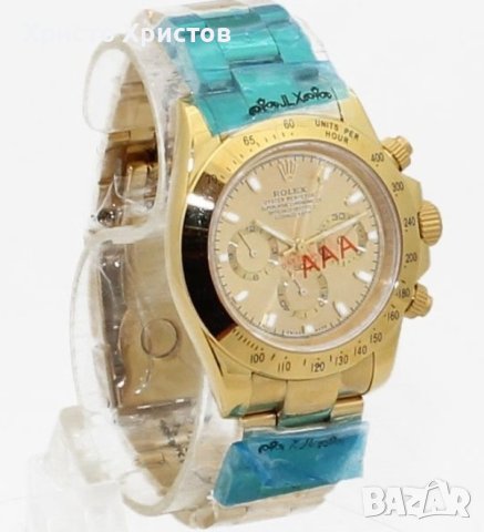 Дамски луксозен часовник Rolex Daytona, снимка 3 - Дамски - 41839352