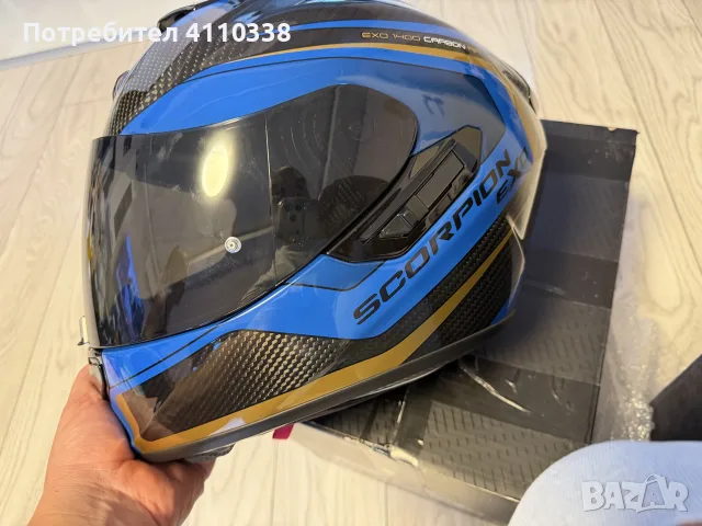 Scorpion exo1400 air carbon, снимка 2 - Аксесоари и консумативи - 56337479