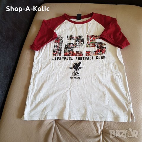 Original LIVERPOOL LFC 125 Years Anniversary Tee, снимка 1