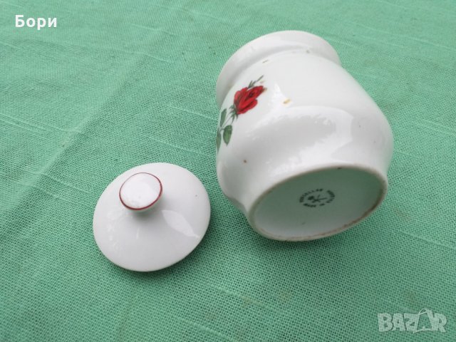 Порцеланова захарница българска, снимка 5 - Аксесоари за кухня - 35874862